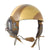 Original U.S. Gulf War Desert Storm Era CVC DH-132 Tanker Helmet by Gentex - Dated 1976 Original Items