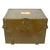 Original U.S. WWII 1944-Dated Army Officer Folding Field Desk by Herkert & Meise Trunk Co. with Send-Home Label - McSkala, 121st Military Intelligence Detachment Original Items