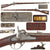 Original U.S. Civil War Confederate C.S. Richmond Percussion Rifle with Type 4 Low Hump Lock Plate and Initials RSS Carved In Stock - Dated 1863 Original Items