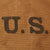 Original U.S. Indian Wars Early M1878 Canteen Converted from Civil War Canteen with Leather Shoulder Strap & Quartermaster Stencil on Cover Original Items