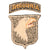 Original U.S. WWII Rare 101st Airborne Division Type 5 Patch with White Back & Detached Rocker Original Items