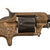 Original U.S. Whitneyville Armory No. 1-1/2 Rimfire .32cal Engraved Brass Frame Single Action Revolver circa 1872 - Matching Serial 148 Original Items