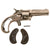 Original U.S. Remington-Smoot New Model No.2 Nickel-Plated Pocket Revolver Serial 1955 in .32 Rimfire - Circa 1882 Original Items