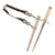 Original German WWII Heer Army Officer Dagger with Scabbard and Hanger - Excellent Unmarked Blade Original Items