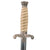 Original German WWII Heer Army Officer Dagger with Scabbard and Hanger - Excellent Unmarked Blade Original Items