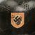 Original German WWII M34 Square Dip Ordnungspolizei Police Double Decal Steel Helmet by Eisenhüttenwerke Thale with Liner