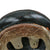 Original German WWII M34 Square Dip Ordnungspolizei Police Double Decal Steel Helmet by Eisenhüttenwerke Thale with Liner