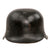 Original German WWII M34 Civic Square Dip NSDAP Double Decal Police Steel Helmet with Liner and Rubber Chinstrap - Ordnungspolizei