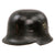 Original German WWII M34 Civic Square Dip NSDAP Double Decal Police Steel Helmet with Liner and Rubber Chinstrap - Ordnungspolizei