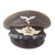 Original German WWII Luftwaffe Signals EM/NCO Schirmmütze Visor Cap by Clemens Wagner with I. / Ln. Rgt. 2 Unit Marking, Size 57cm
