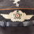 Original German WWII Luftwaffe Signals EM/NCO Schirmmütze Visor Cap by Clemens Wagner with I. / Ln. Rgt. 2 Unit Marking, Size 57cm