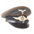 Original German WWII Luftwaffe Signals EM/NCO Schirmmütze Visor Cap by Clemens Wagner with I. / Ln. Rgt. 2 Unit Marking, Size 57cm