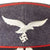 DRAFT Original German WWII Luftwaffe Flakkorps Unit Marked EM/NCO Visor Crush Cap by EREL in size 55 ½ - dated 1938 Original Items