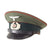 Original German WWII Heer Army Artillery EM/NCO Schirmmütze Visor Cap with Crown Stiffener, Measured Size 55cm
