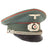 Original German WWII Heer Army Artillery Officers Schirmmütze Visor Crush Cap, Measured Size 56cm