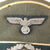 Original German WWII Heer Army Infantry Officer Schirmmütze Visor Cap by EREL Extra with Saddle Form Crown, Measured Size 57 1/2cm Original Items