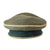 Original German WWII Heer Army Infantry Officer Schirmmütze Visor Cap by EREL Extra with Saddle Form Crown, Measured Size 57 1/2cm Original Items