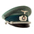 DRAFT Original German WWII Heer Jäger Officer Schirmmütze Visor Crush Cap by EREL Privat (Double Marked) (Copy) Original Items
