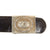 Original German Pre-WWII Luftwaffe EM/NCO Felt Padded Leather Dress Belt with Early Droop Tail Eagle Aluminum Buckle