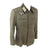 Original German WWII Heer Medical Administrative Official M36 Dienstrock Service Tunic with 164th Light Africa Division Identity Disc