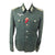 Original German WWII Heer Army Gebirgsjäger Hauptmann Officer M36 Field Uniform Tunic with Quilted Insulated Lining, Edelweiß Sleeve Badge and Award Ribbons