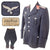 Original German WWII Luftwaffe Engineering Branch Ingenieur Officer Four Pocket Service Uniform Tunic with Named 1942 Dated Breeches
