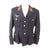 Original German WWII Luftwaffe Signals Leutnant Officer Four Pocket Tuchrock Service Uniform Tunic