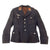 Original German WWII Luftwaffe Signals Leutnant Officer Four Pocket Tuchrock Service Uniform Tunic