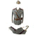 Original Italian WWII 3rd Engineer Regiment Lieutenant’s Uniform Group with Bustina, Officer’s Belt, Holster, and Leg Warmers