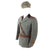 Original Italian WWII 3rd Engineer Regiment Lieutenant’s Uniform Group with Bustina, Officer’s Belt, Holster, and Leg Warmers