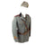 Original Italian WWII 3rd Engineer Regiment Lieutenant’s Uniform Group with Bustina, Officer’s Belt, Holster, and Leg Warmers