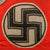 Original German WWII NSDAP Reichsdienstflagge Printed Wool State Service Flag, Size 8, 200cm x 335cm