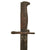 Original U.S. WWI WWII M1905 Springfield 16 inch Rifle Bayonet Marked R.I.A. with WWII M3 USN Mk I Scabbard - Dated 1906