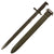 Original U.S. WWII 16” Model 1905 (M1942) M1 Garand Bayonet by Union Fork & Hoe Dated 1942 with Original M3 Scabbard