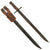 Original Japanese Late WWII Type 30 “Last Ditch” Arisaka Bayonet with Scabbard & Frog - Kokura Supervised Production