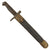 Original Italian M1871/1915 Vetterli Rifle Shortened Bayonet with Scabbard by Turin Arsenal
