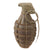 Original U.S. WWII Inert MkII Pineapple Grenade with Yellow Ring & M10A3 Fuze