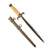 Original German WWII Heer Army Officer Dagger by C. Gustav Spitzer AG of Solingen with Ivoroid Grip and Scabbard
