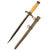 Original German WWII Heer Army Officer Dagger by C. Gustav Spitzer AG of Solingen with Ivoroid Grip and Scabbard