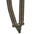 Original German WWII Luftwaffe 2nd Model Officer Dagger by Carl Eickhorn with Scabbard, Belt Hanger, and Portepee