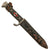 Original German WWII Late Pattern HJ Fahrtenmesser Knife by Rare Maker C.D. Schaaff of Solingen with Scabbard, RZM M7/56, Dated 1940