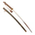 Original Japanese WWII Type 98 Shin-Gunto Katana Sword by TAKAMASA with Steel Scabbard and Company Grade Tassel, Dated 1943