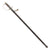 Original German WWII Police Officer Degen Dress Sword by ALCOSO of Solingen with Scabbard and OLC Hanger Clip, Circa 1936-1940