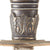 Original German WWII Police Officer Degen Dress Sword by ALCOSO of Solingen with Scabbard and OLC Hanger Clip, Circa 1936-1940