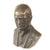 Original Italian Pre-WWII Younger Benito Mussolini Brass Bust Sculpture