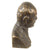 Original Italian Pre-WWII Younger Benito Mussolini Brass Bust Sculpture