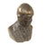 Original Italian Pre-WWII Younger Benito Mussolini Brass Bust Sculpture