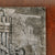 Original Italian Pre-WWII 1929 Aluminum Fasces Wall Plaque by Perani Brescia Foundry on Wooden Display Board - 8 ¾ x 12 ½”