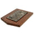 Original Italian Pre-WWII 1929 Aluminum Fasces Wall Plaque by Perani Brescia Foundry on Wooden Display Board - 8 ¾ x 12 ½”