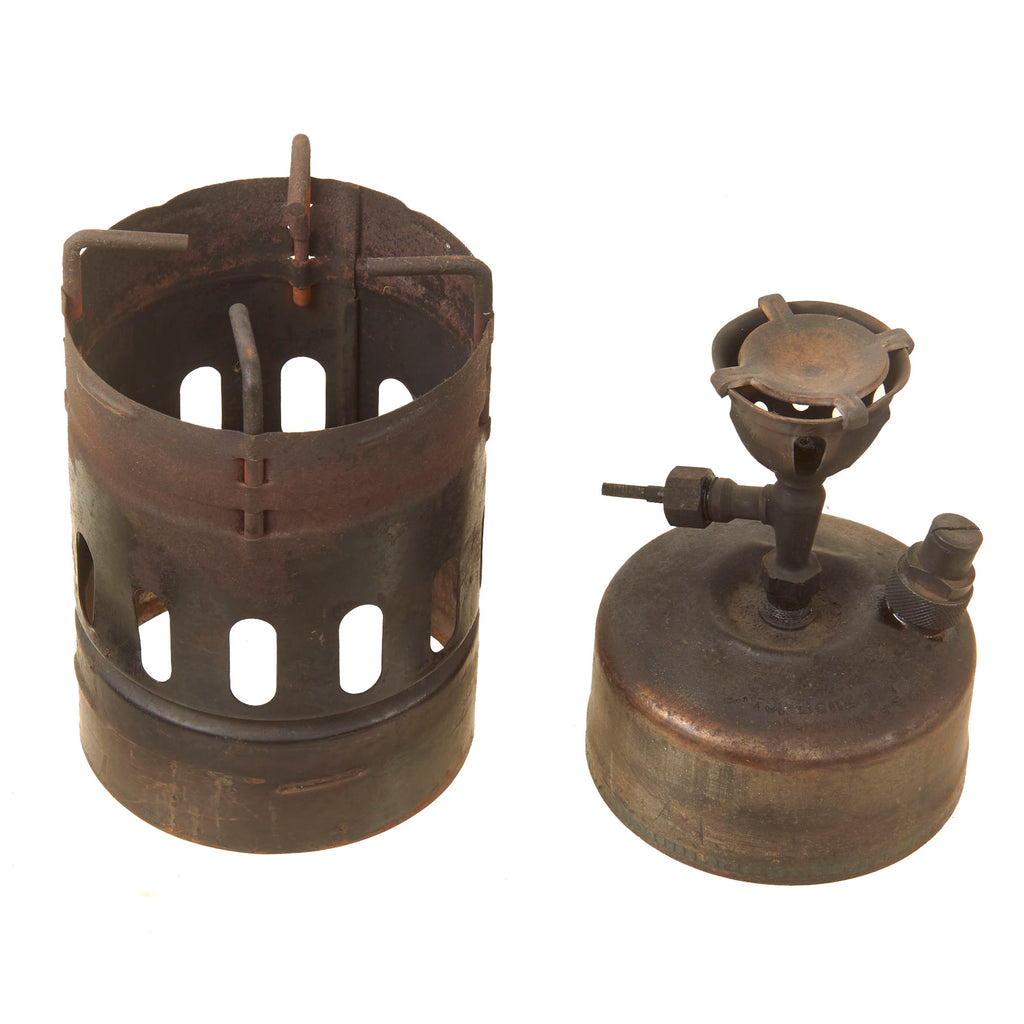 Original German WWII Juwell 33 Squad Stove with Matching Toolkit by Gustav Barthel of Dresden